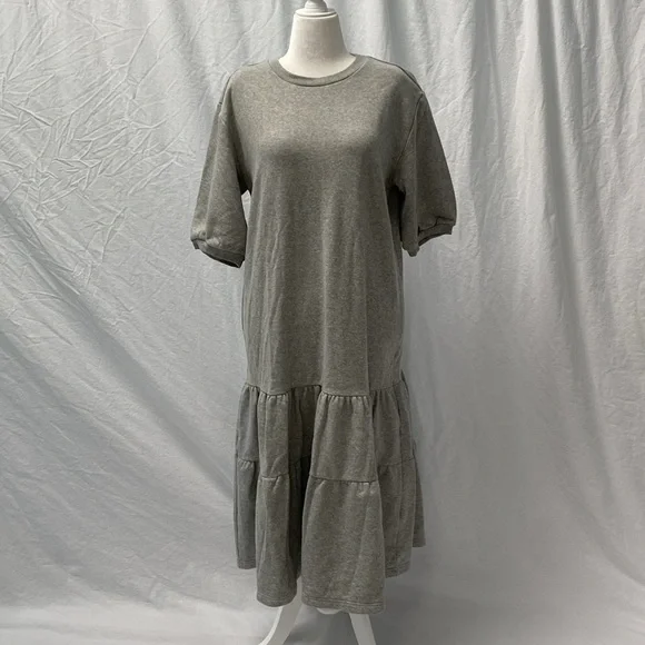Anthropologie Daily Practice Tiered Lounge Dress - fits  L - Picture 9 of 16